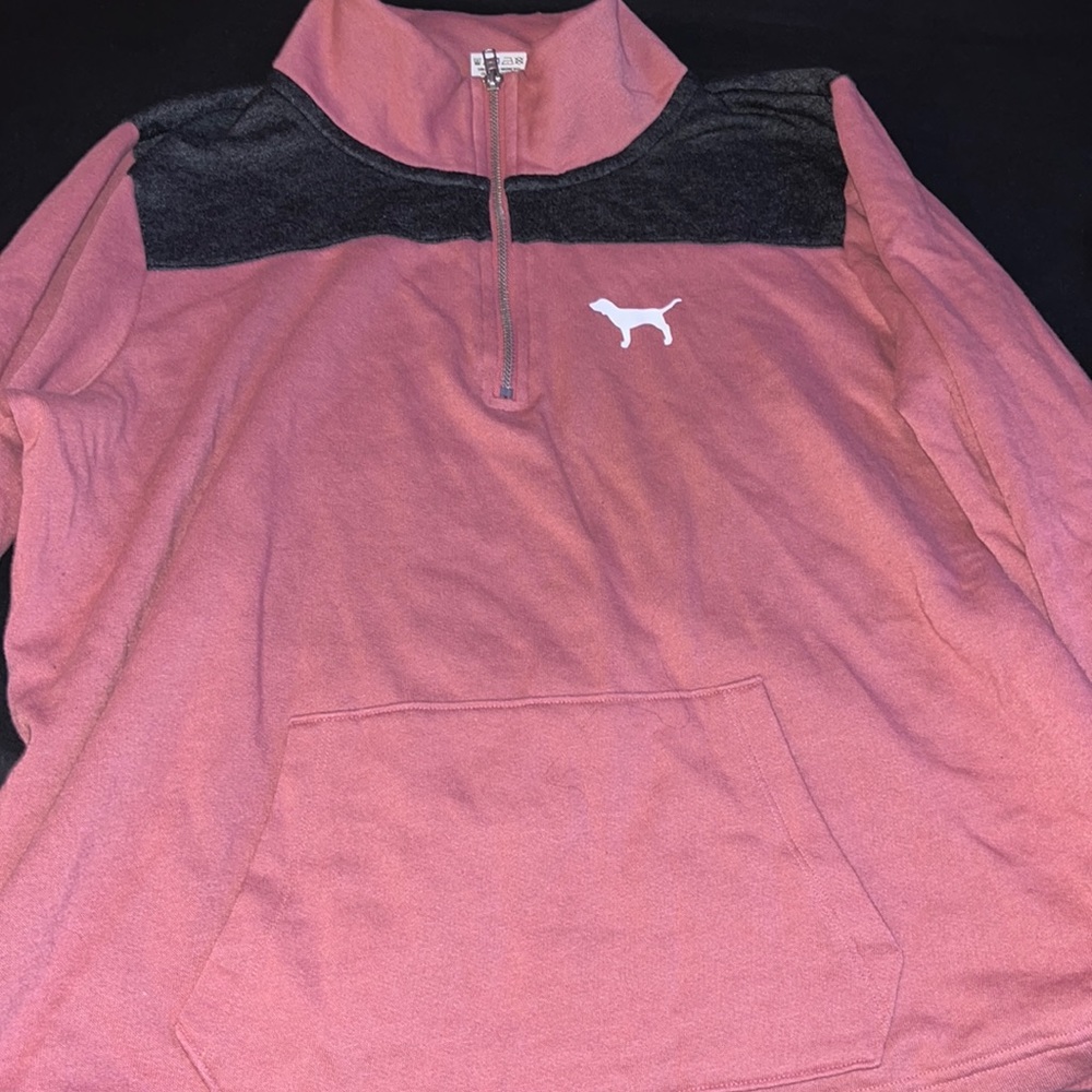 Pink Vs Quarter Zip